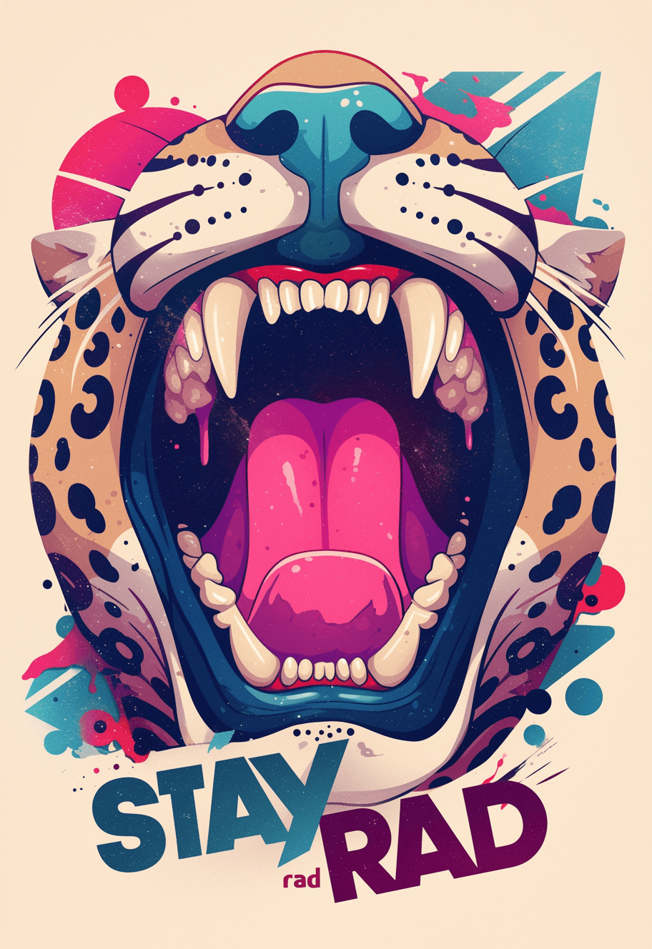 Sweet Cool Letter 009 original repeating artwork