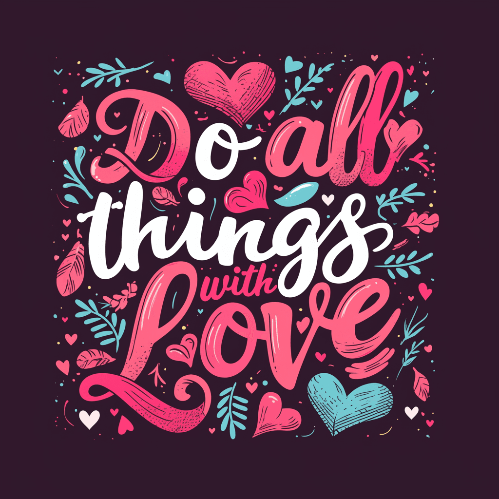 Sweet Cool Letter 219 original repeating artwork