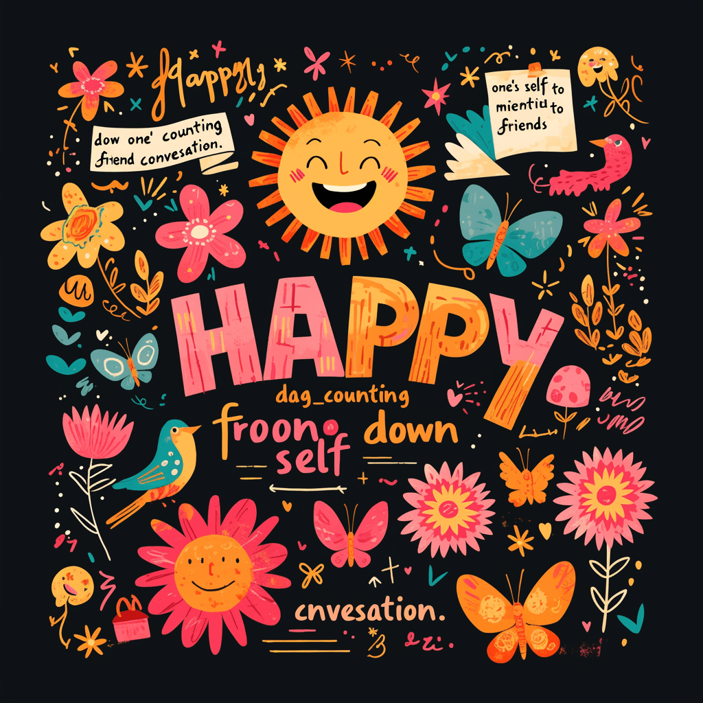 Sweet Cool Letter 284 original repeating artwork
