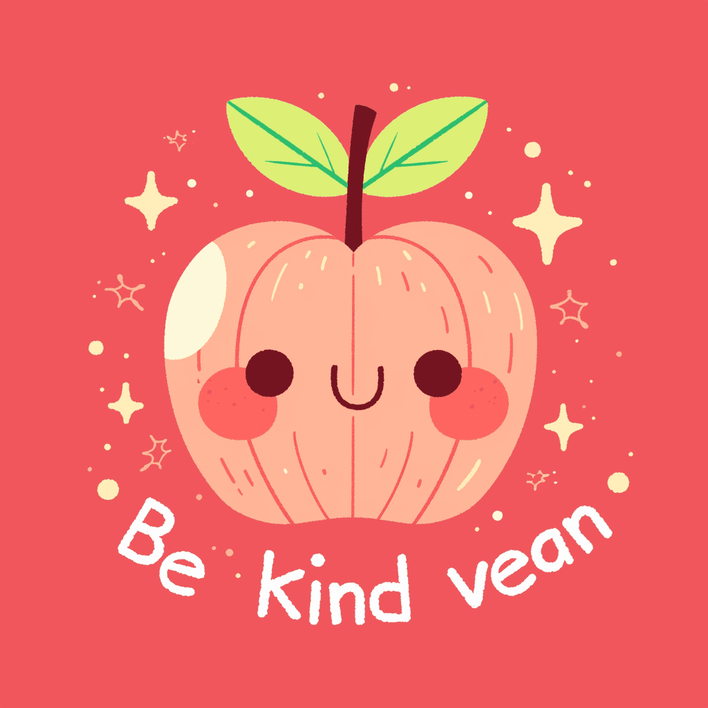 Sweet Cool Apple Squad original repeating artwork