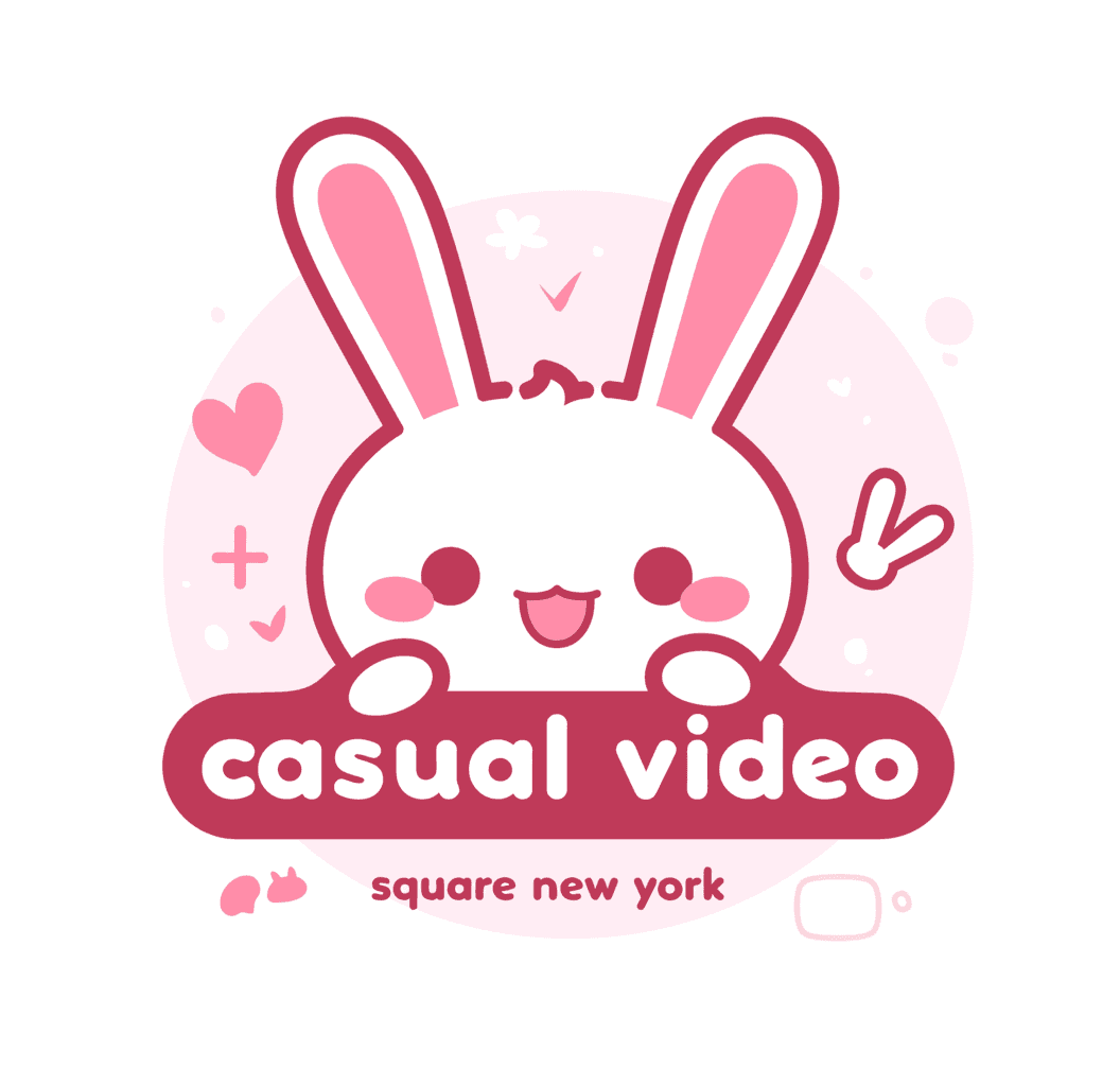Sweet Cool Bunny Pop original repeating artwork