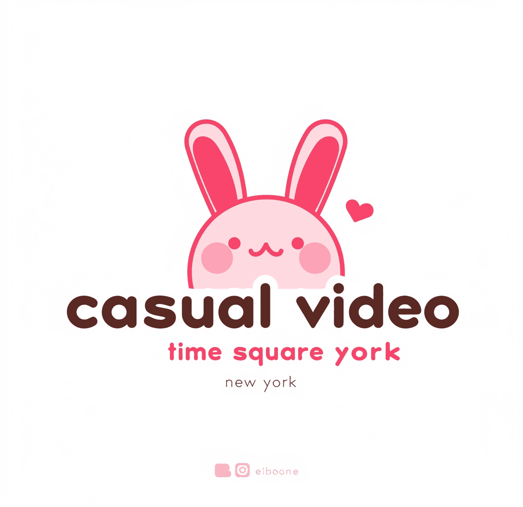 Sweet Cool Bunny Festival original repeating artwork