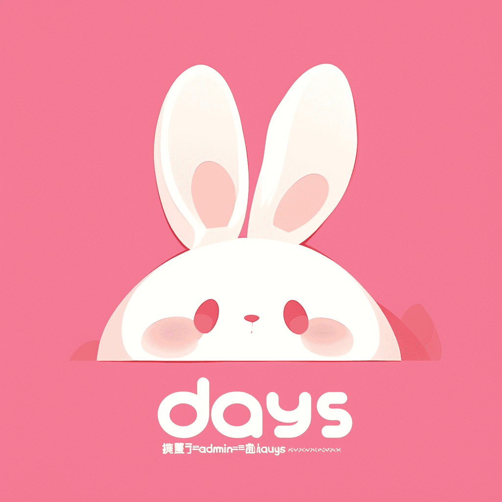 Sweet Cool Bunny Tribe original repeating artwork