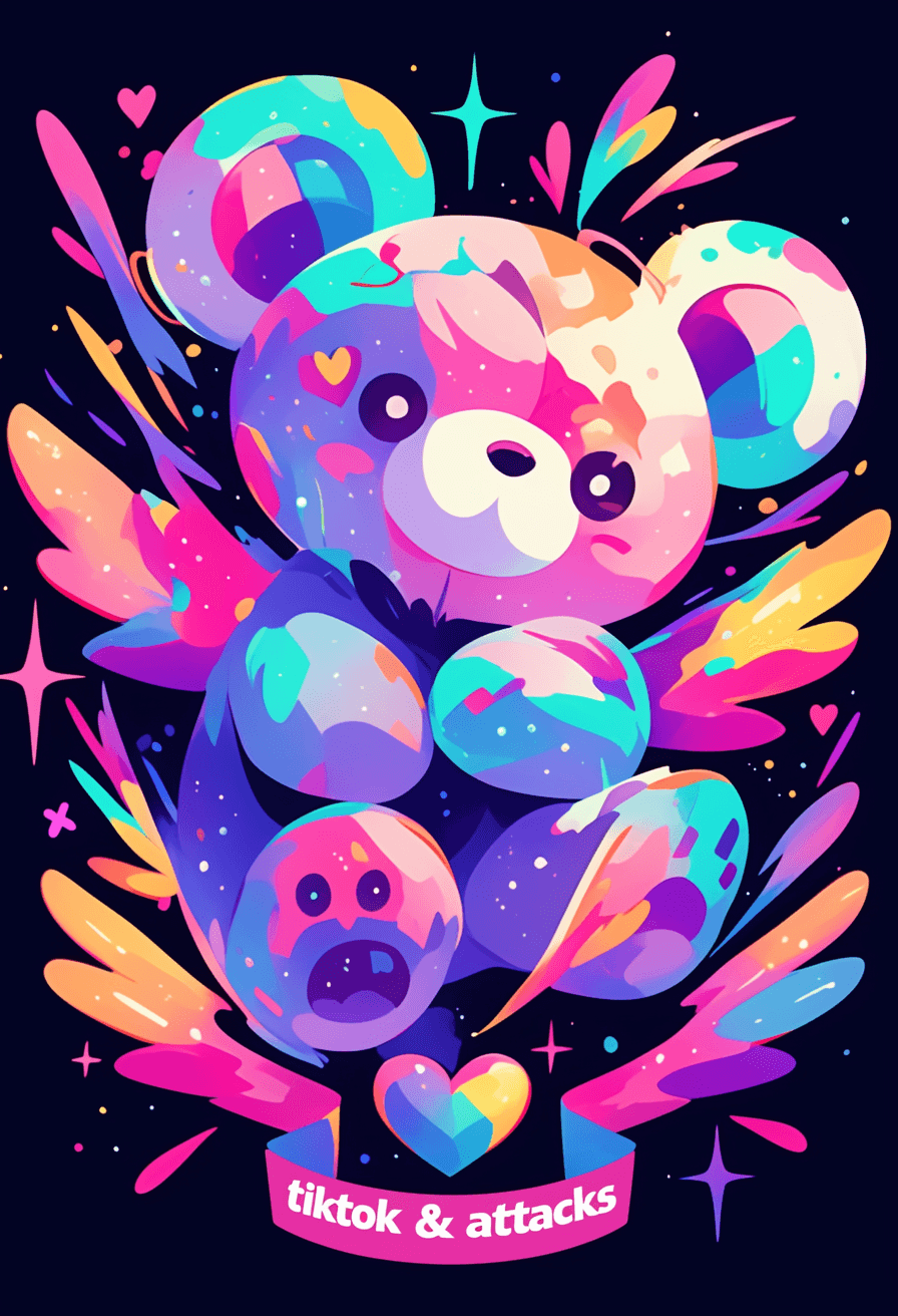 Sweet Cool Bear Collective original repeating artwork