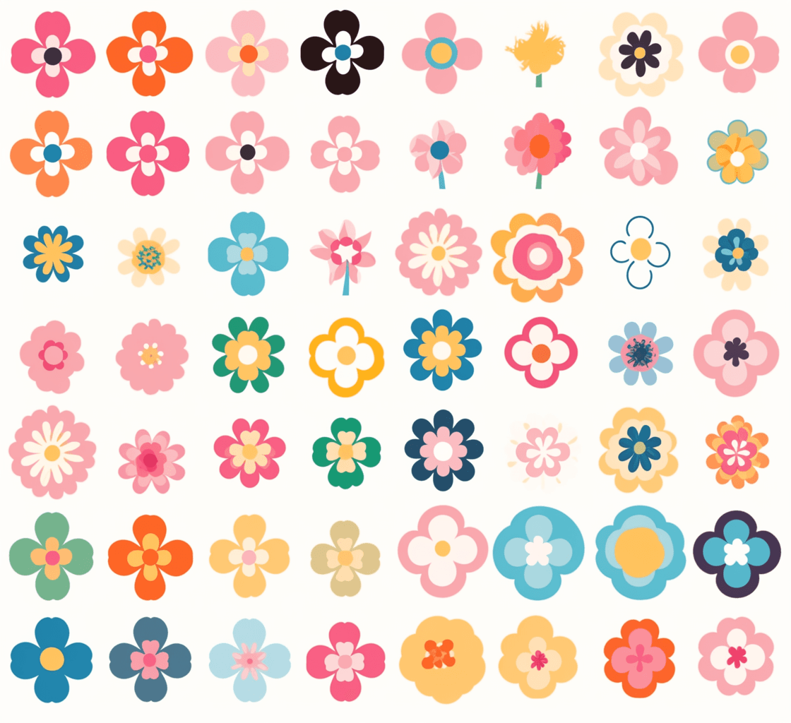 Blossom 666 original repeating artwork
