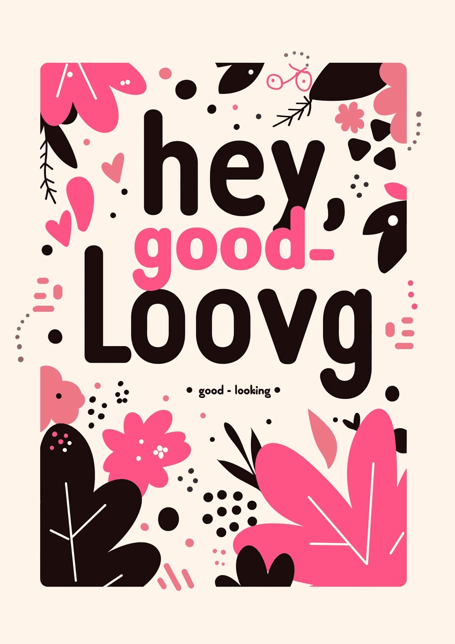 Sweet Cool Design Street original repeating artwork