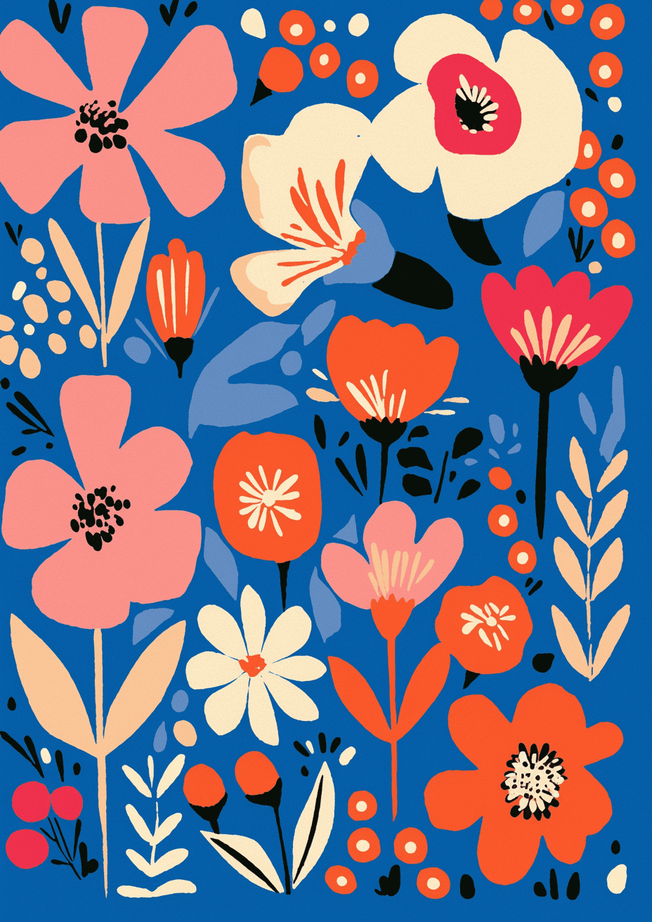 Blossom 049 original repeating artwork
