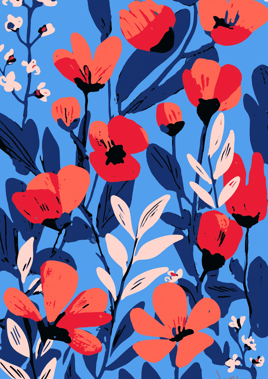 Blossom 1198 original repeating artwork
