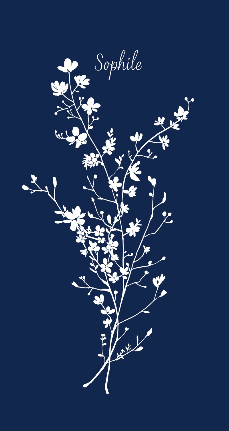Blossom Street original repeating artwork