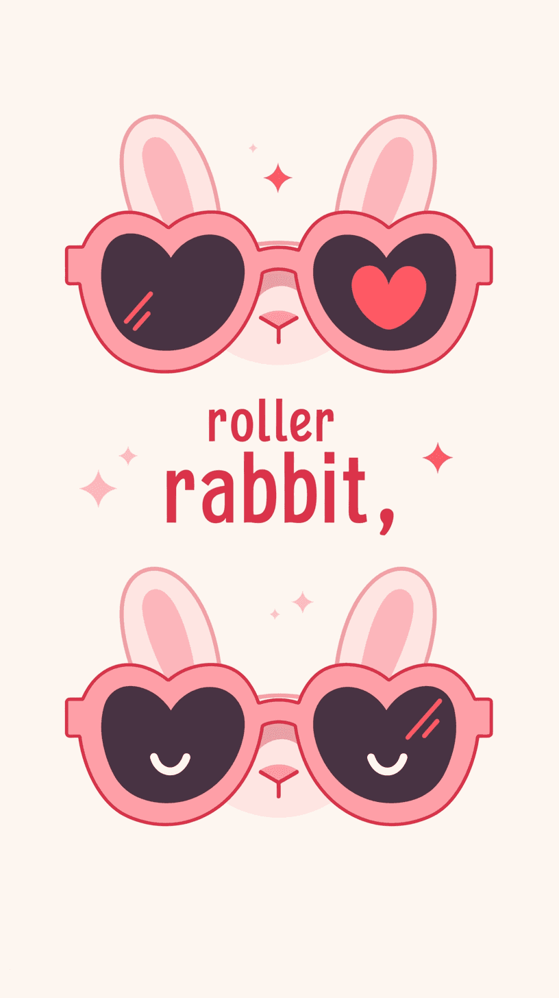 Sweet Cool Glasses original repeating artwork