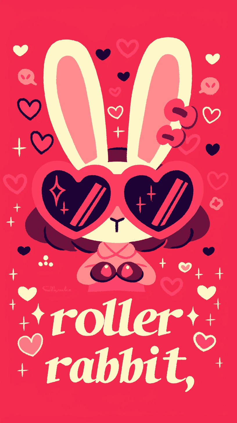 Sweet Cool Glasses Crew original repeating artwork