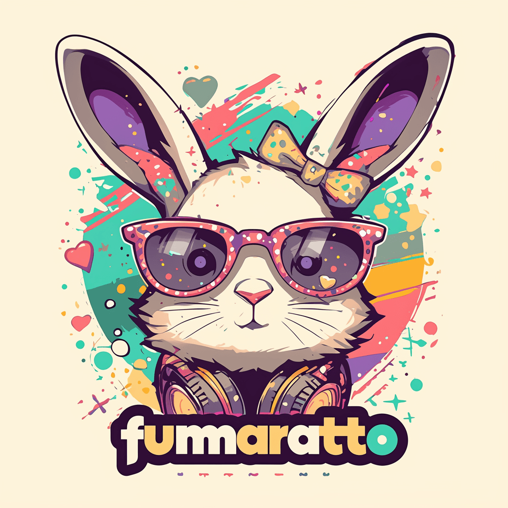 Sweet Cool Bunny Jam original repeating artwork