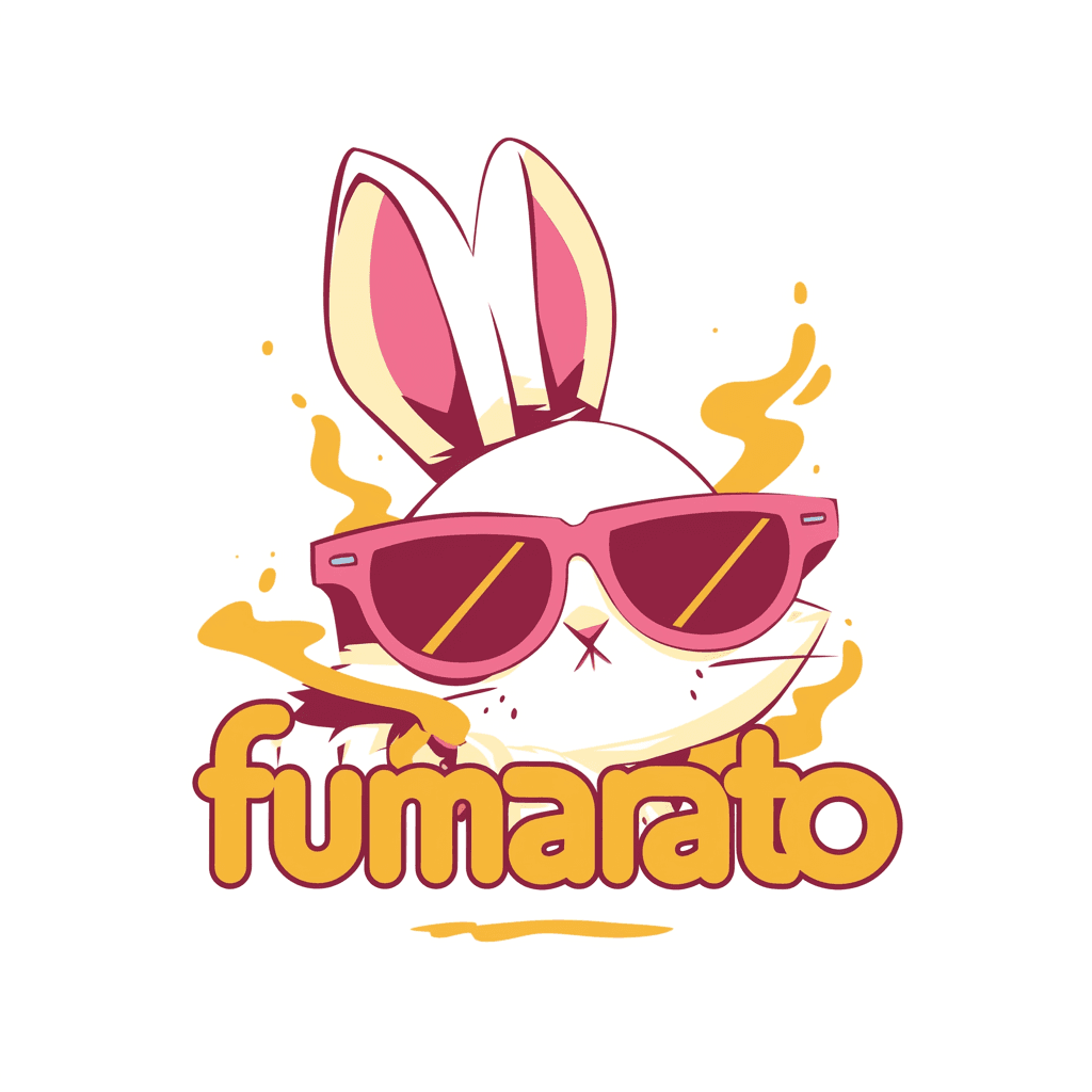Sweet Cool Bunny Glow original repeating artwork