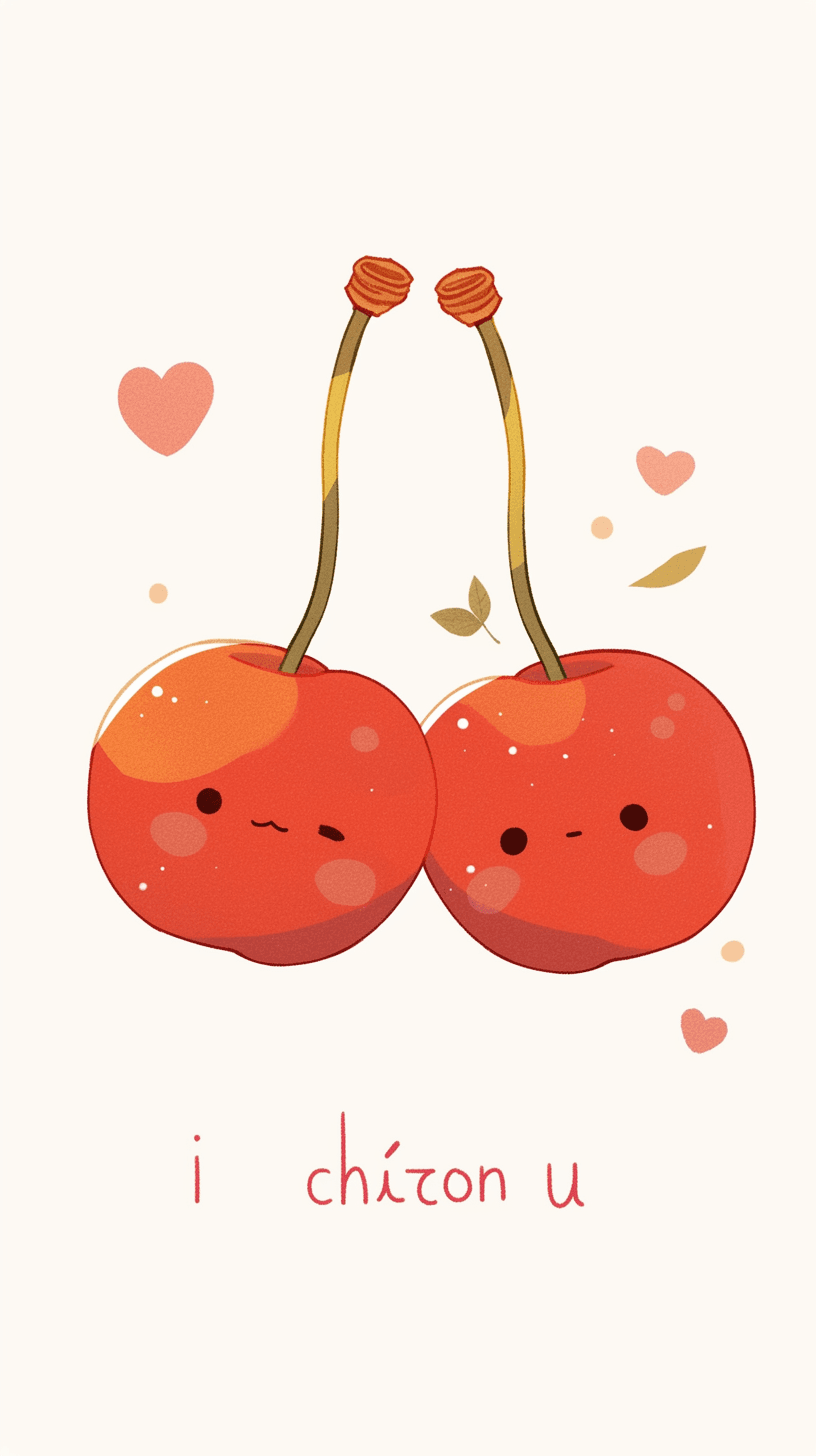 Sweet Cool Cherry Collective original repeating artwork