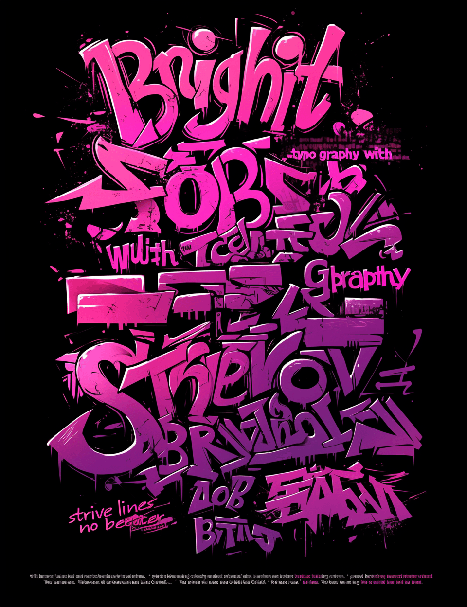 Sweet Cool Letter 169 original repeating artwork