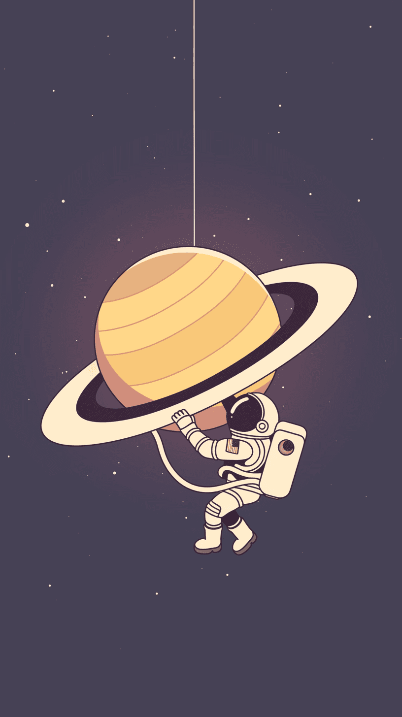 Planet 077 original repeating artwork
