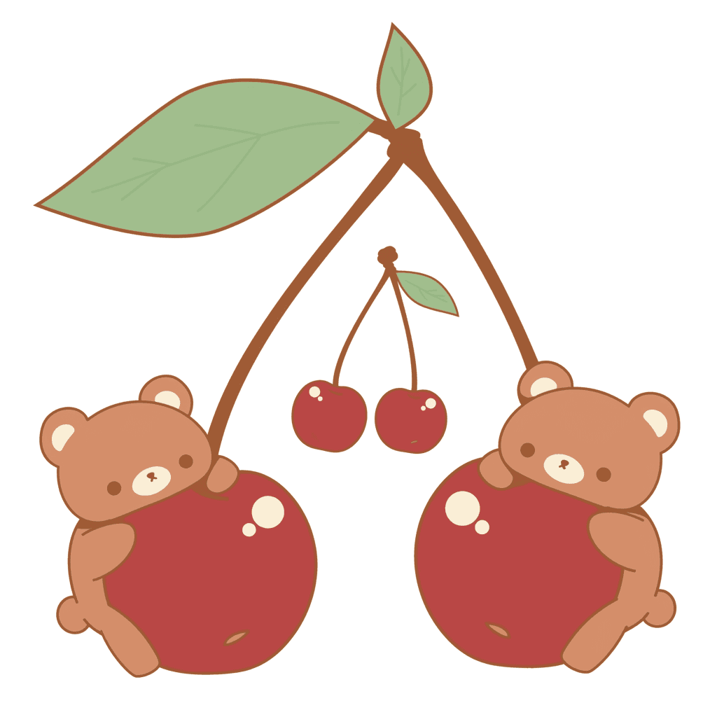 Cherry 083 original repeating artwork