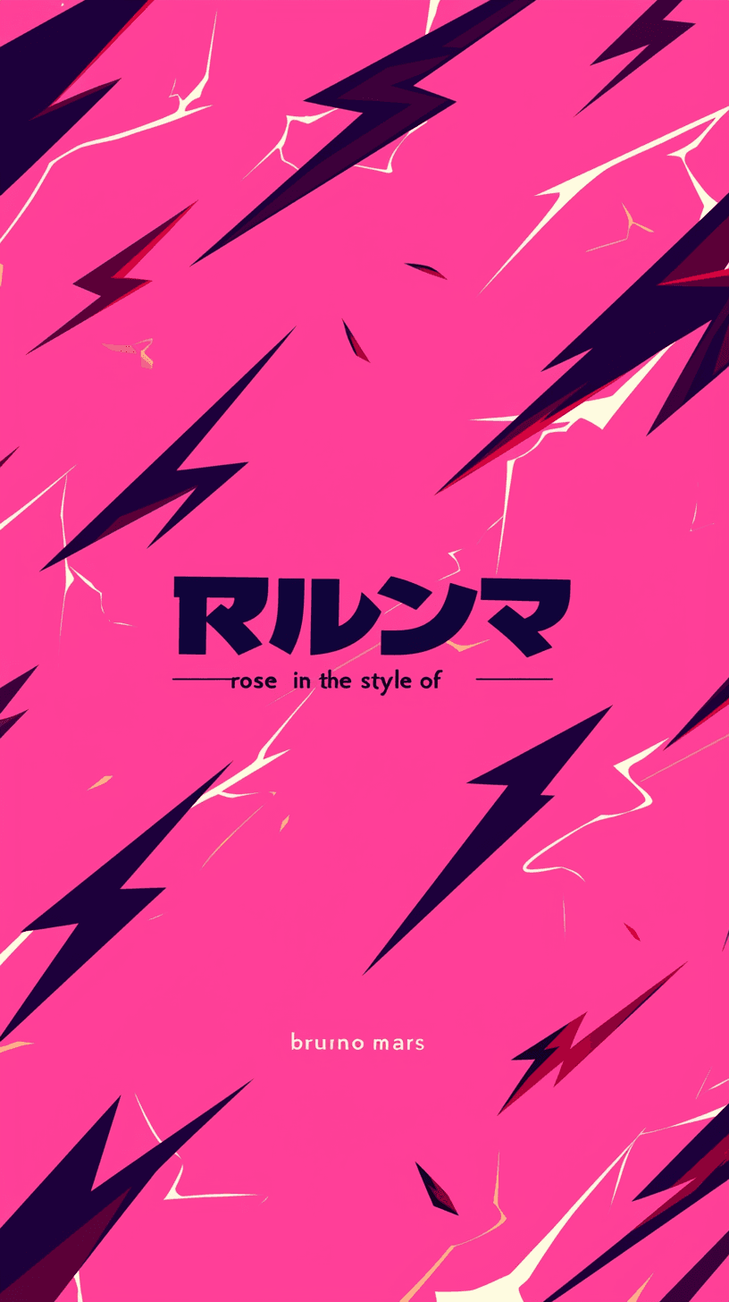 Sweet Cool Lightning original repeating artwork