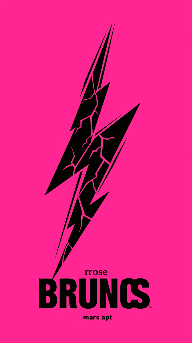 Sweet Cool Lightning Gang original repeating artwork