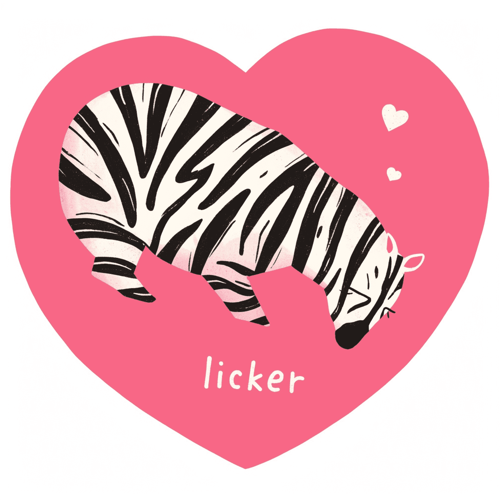 Sweet Cool Zebra Tribe original repeating artwork