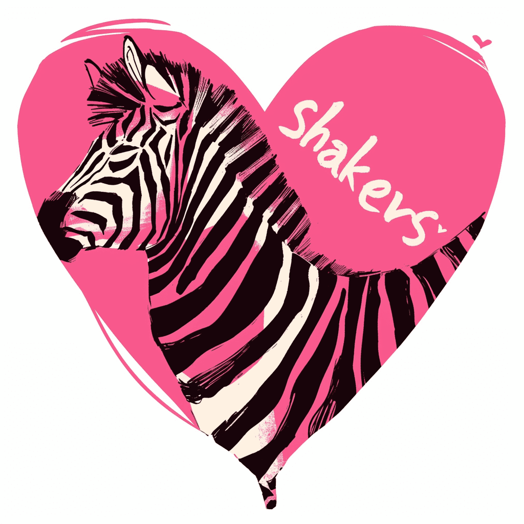 Sweet Cool Zebra Team original repeating artwork