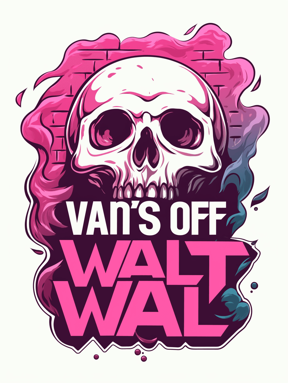 Sweet Cool Skull Bounce original repeating artwork