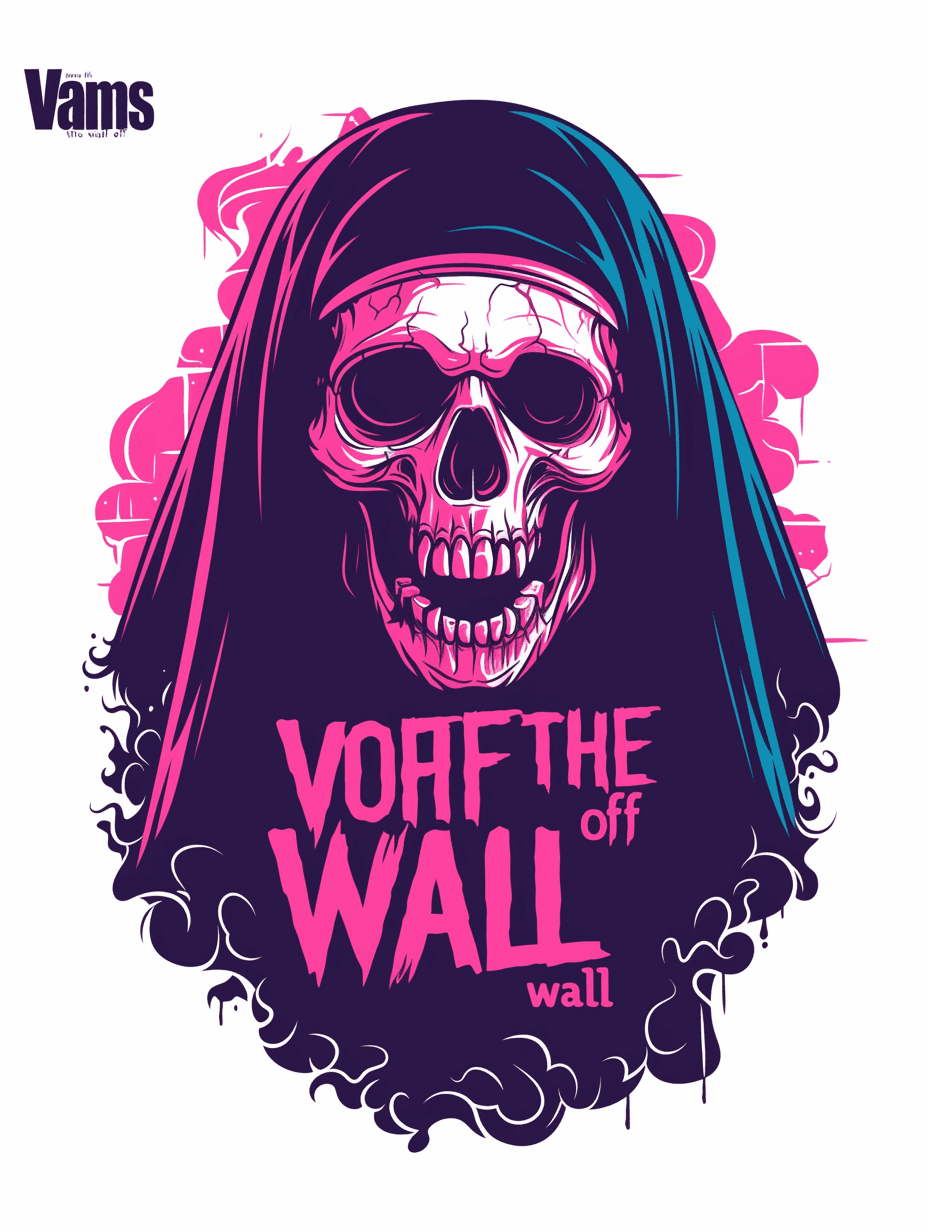 Sweet Cool Skull Dash original repeating artwork