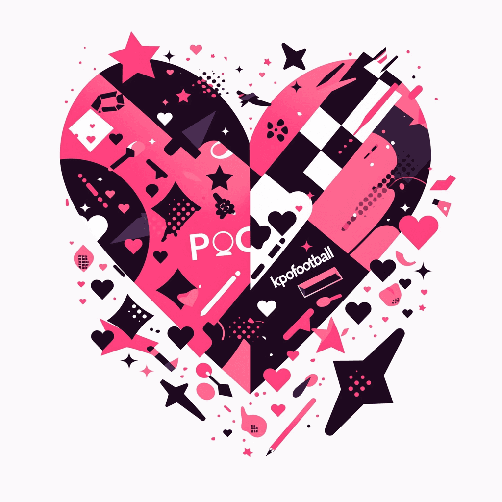 Sweet Cool Heart Crew original repeating artwork