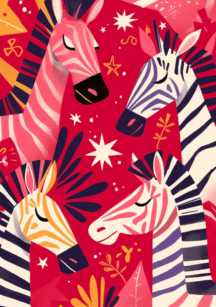 Sweet Cool Design Summer original repeating artwork