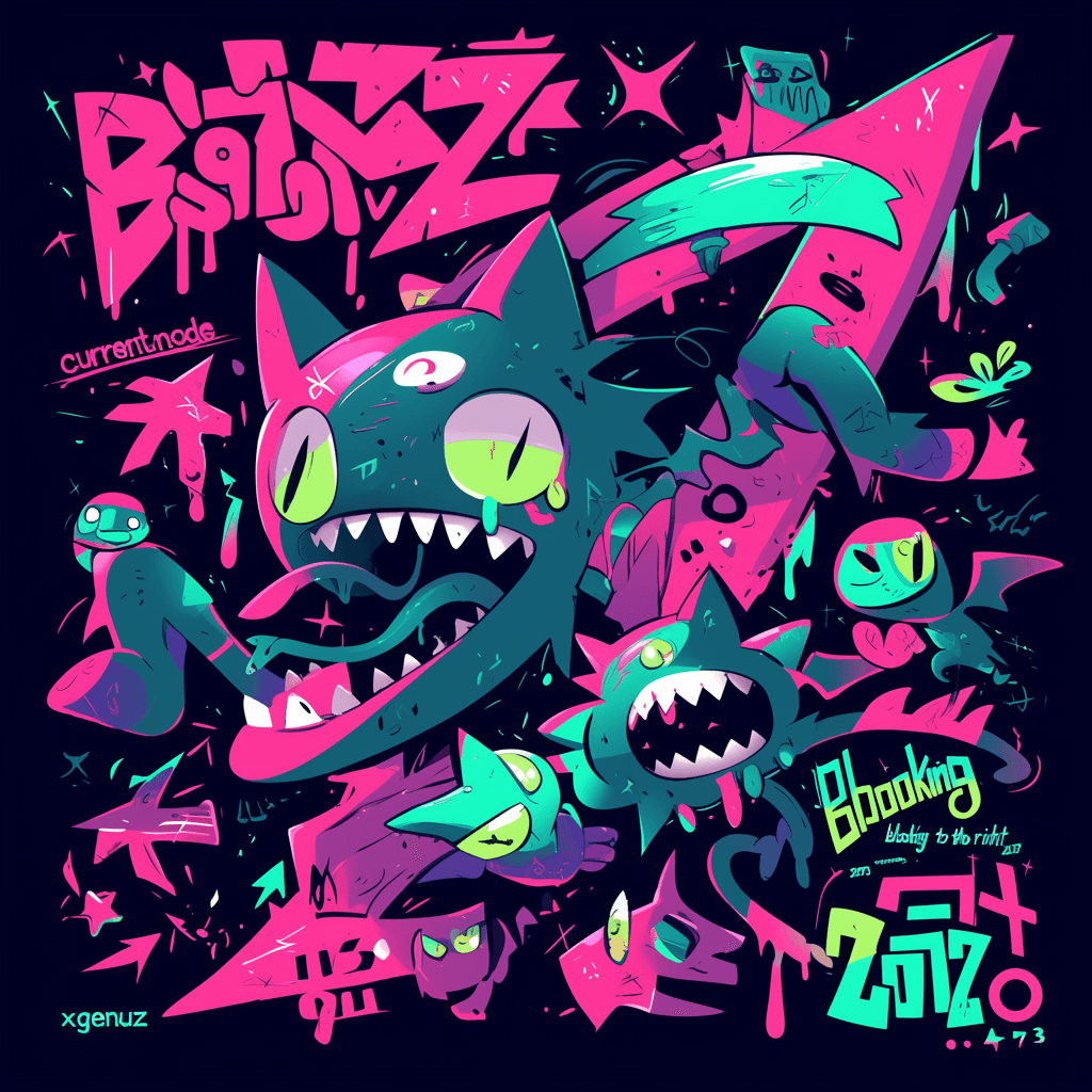 Sweet Cool Design Rhythm original repeating artwork