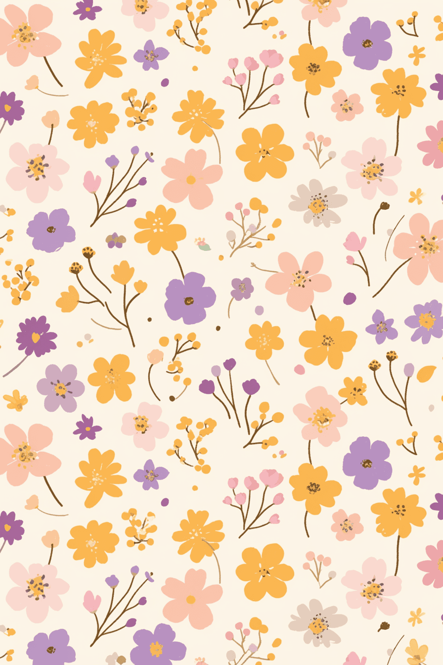 Fresh Bloom 696 original repeating artwork