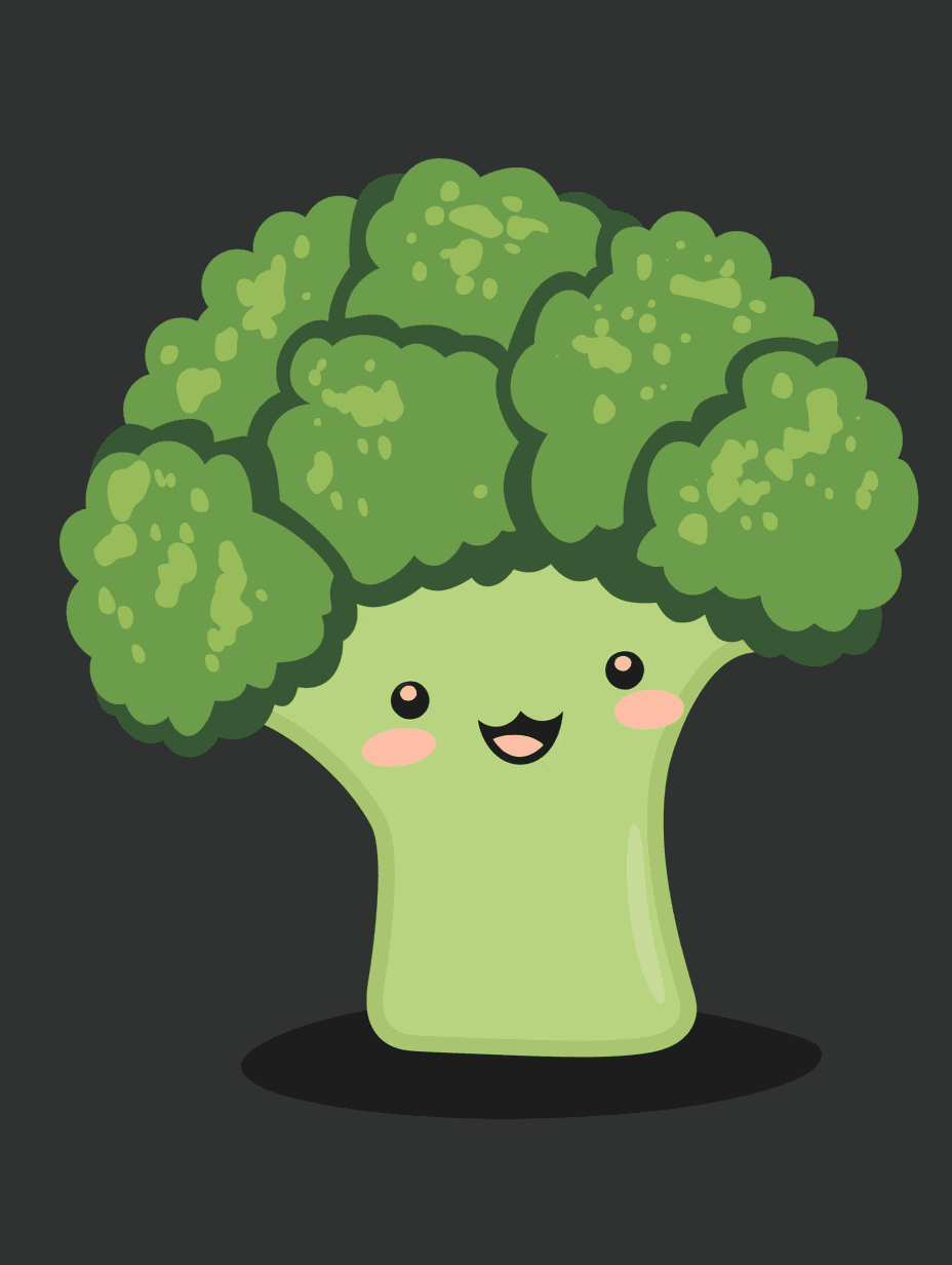 Broccoli Session original repeating artwork