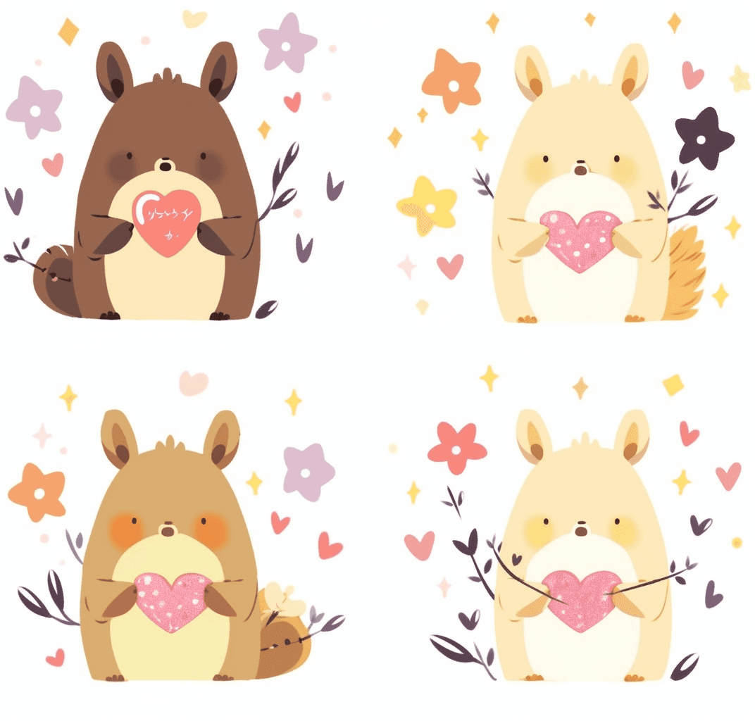 Animals 147 original repeating artwork