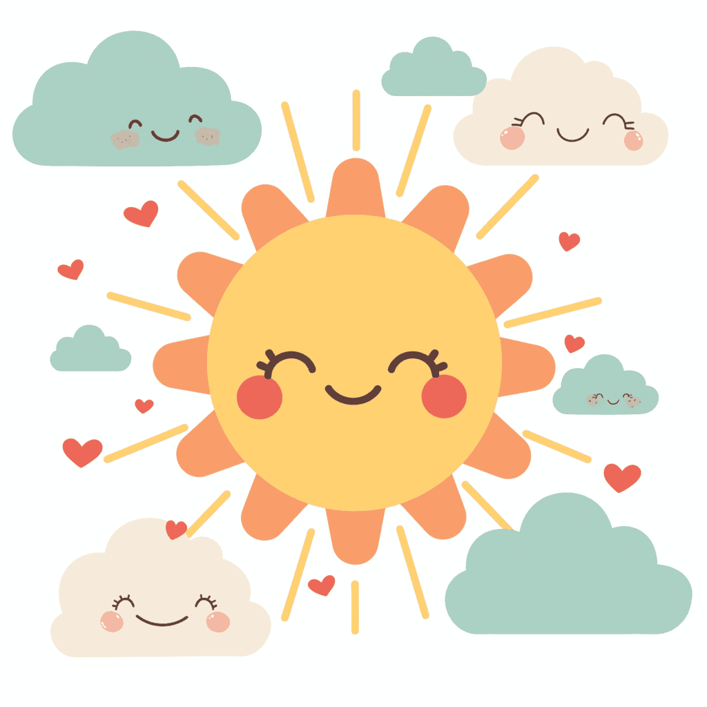 Sun Route original repeating artwork