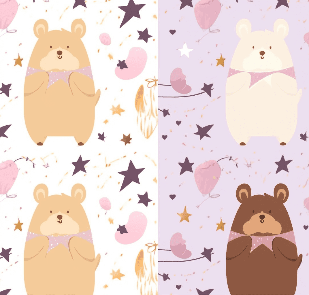 Bear 465 original repeating artwork