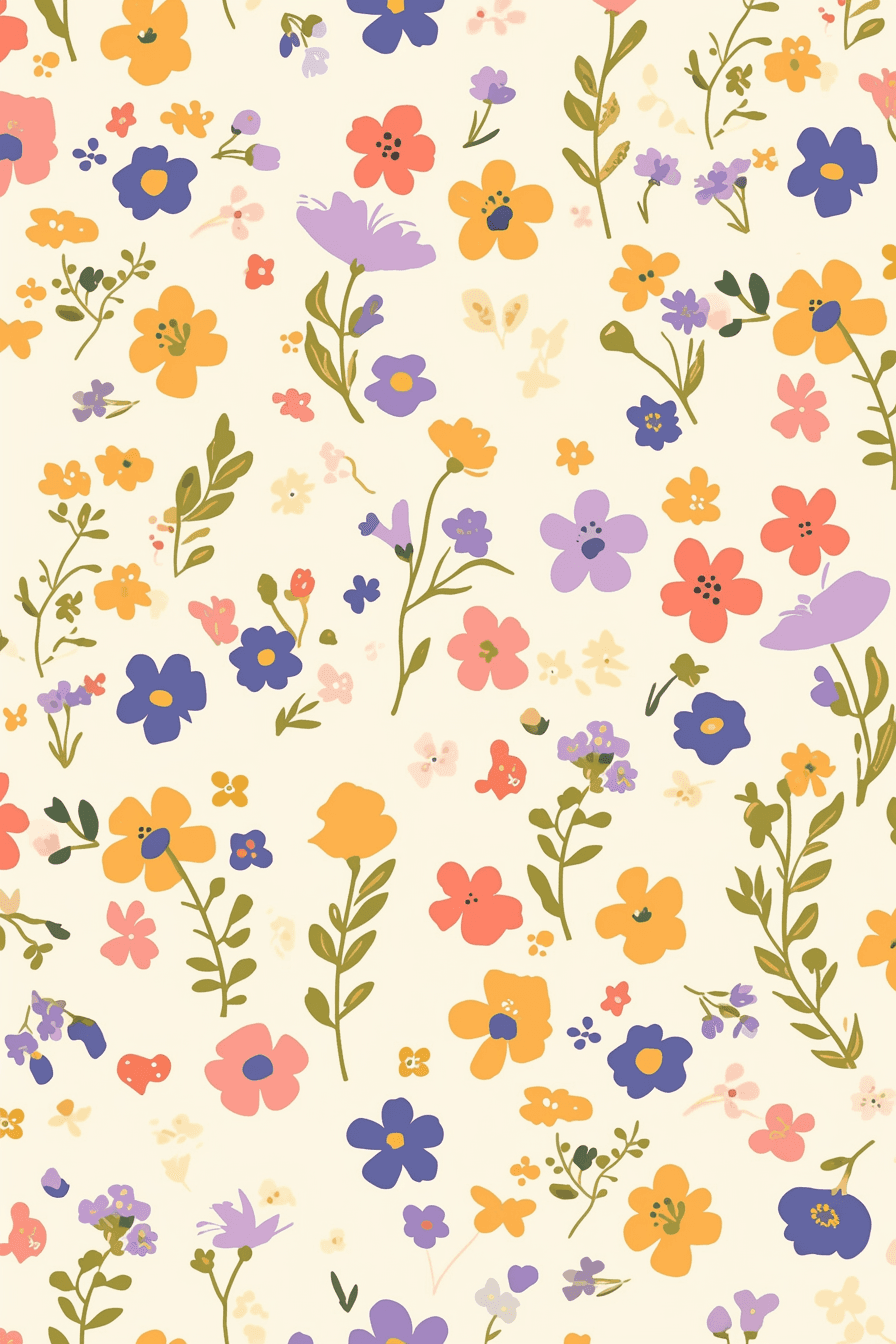 Fresh Bloom 342 original repeating artwork