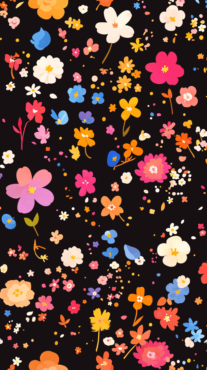 Fresh Bloom 105 original repeating artwork