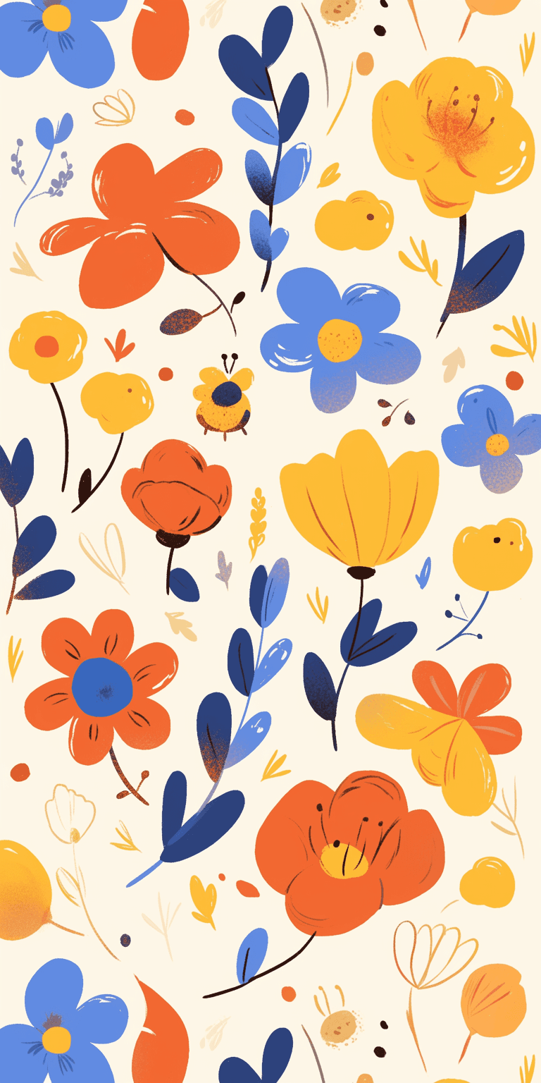 Fresh Bloom 142 original repeating artwork