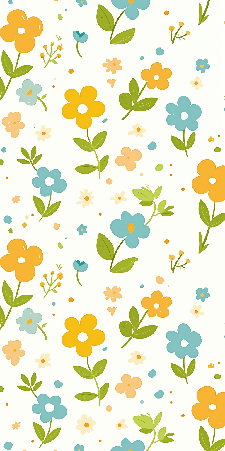 Fresh Bloom West original repeating artwork