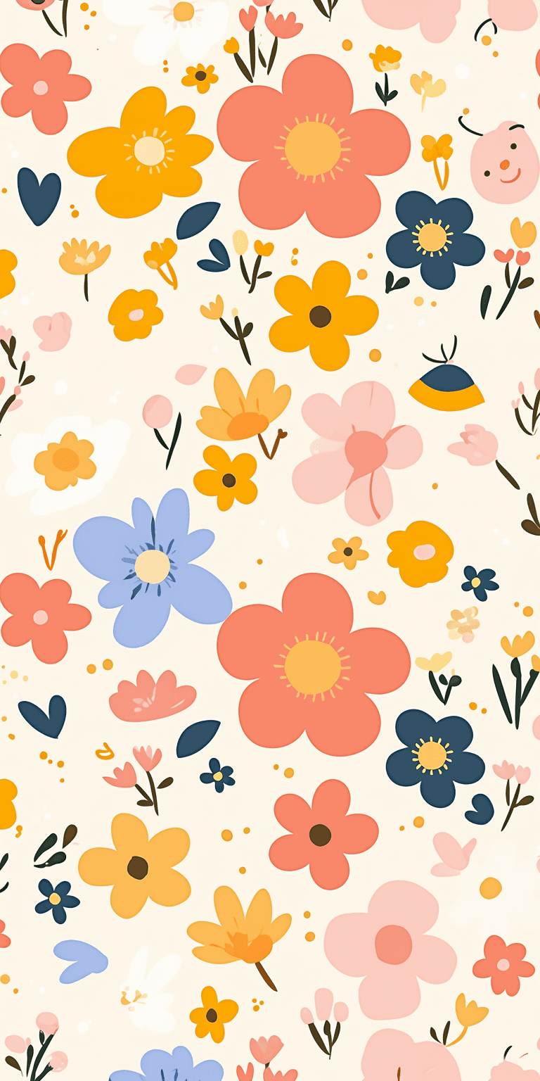 Fresh Bloom 137 original repeating artwork