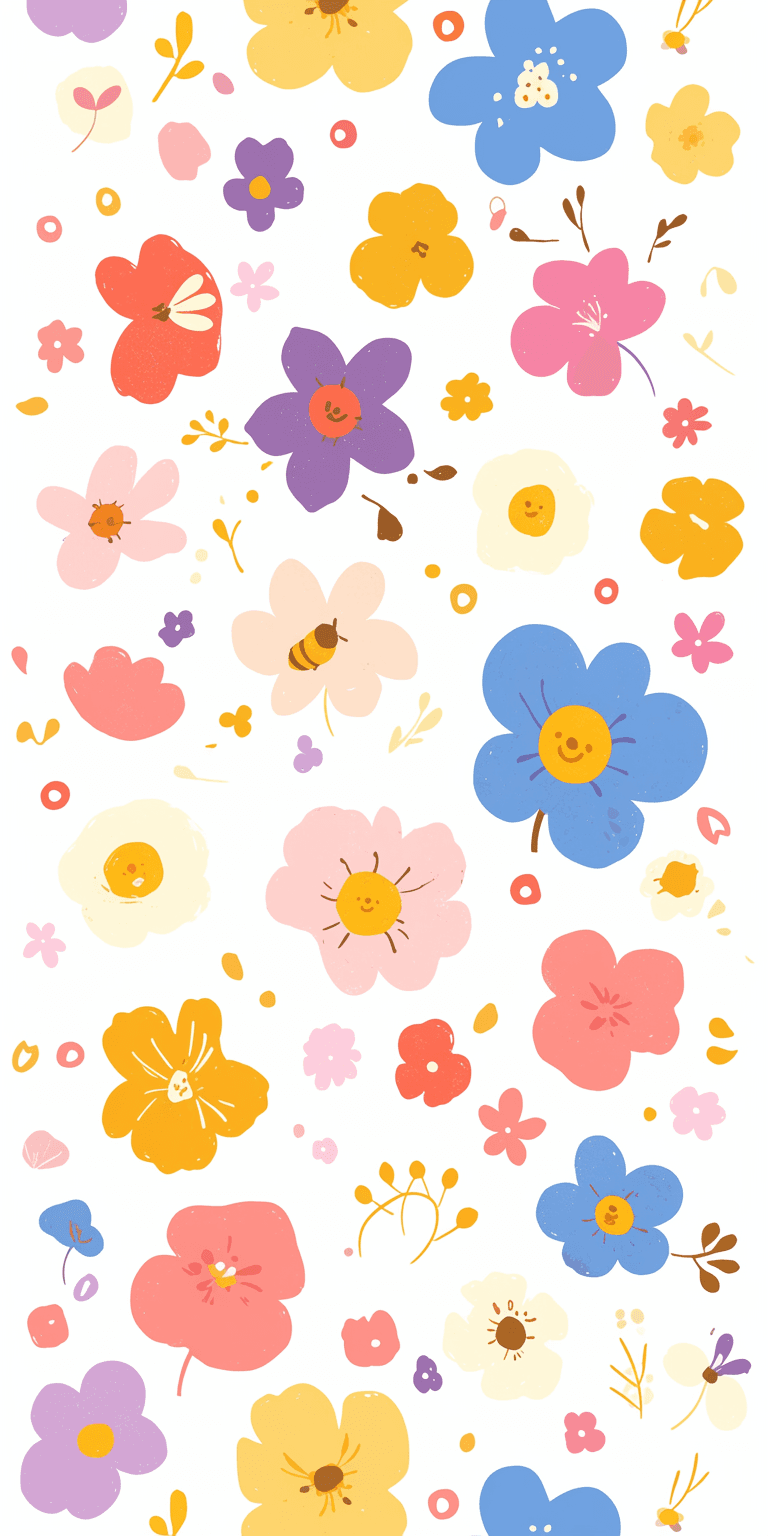 Fresh Bloom 101 original repeating artwork