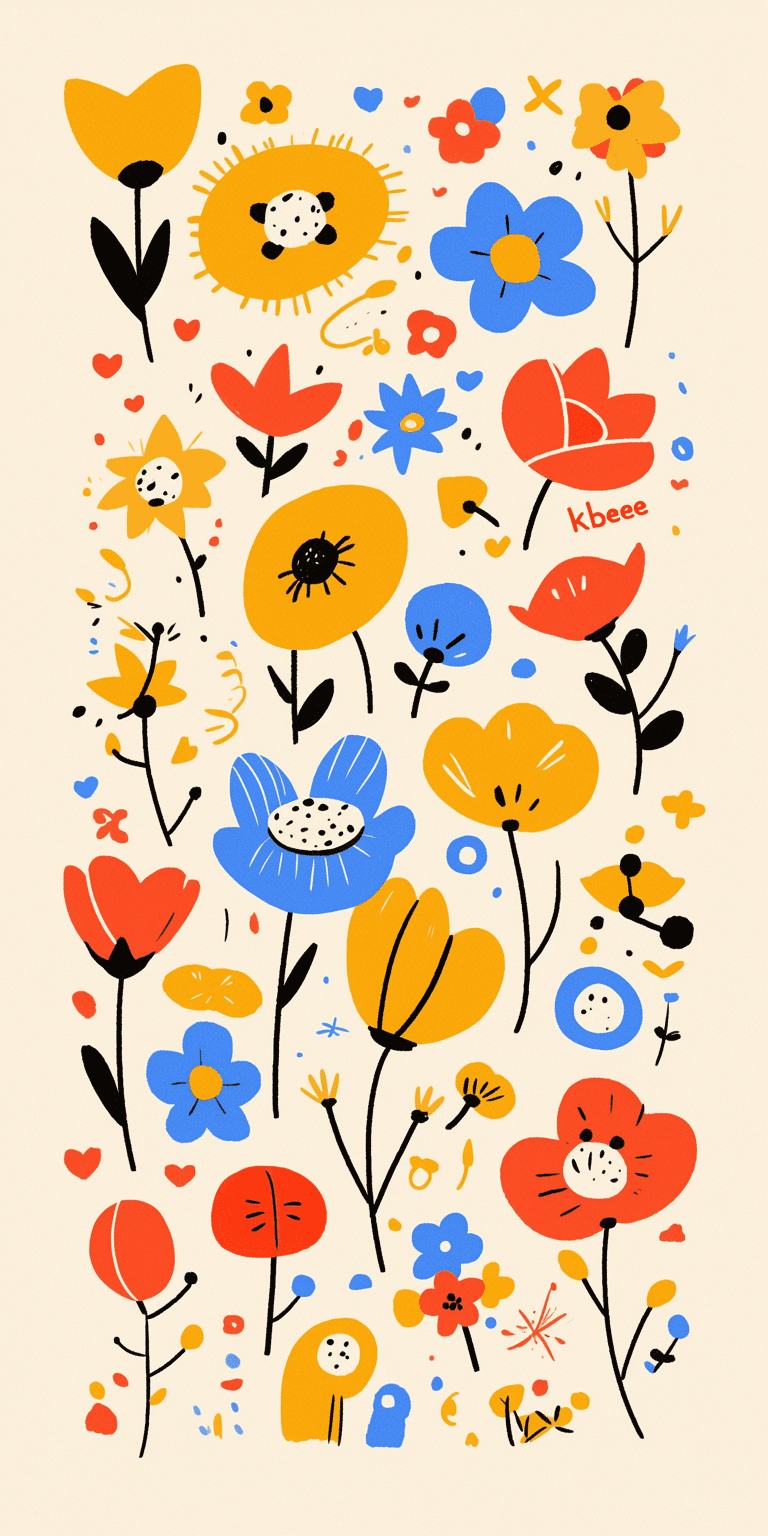 Fresh Bloom 011 original repeating artwork