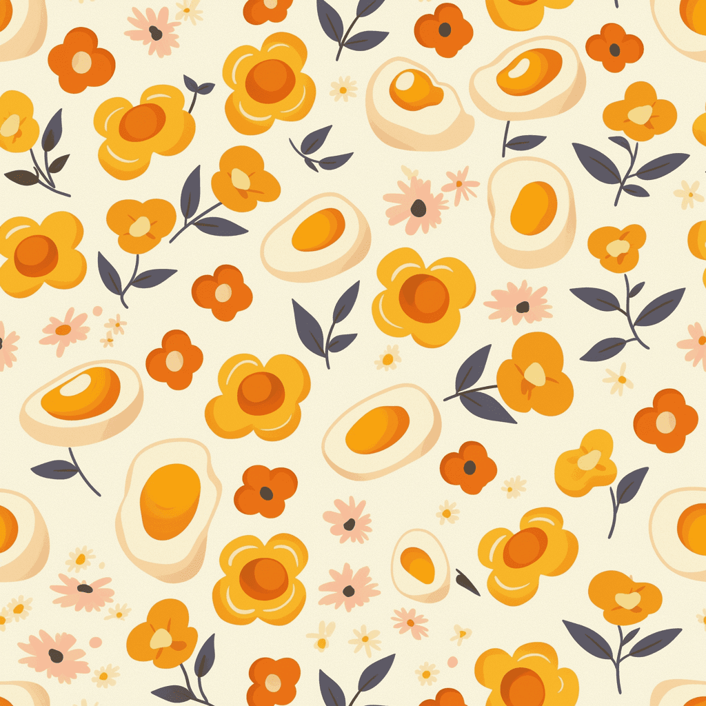 Fresh Bloom Spring original repeating artwork