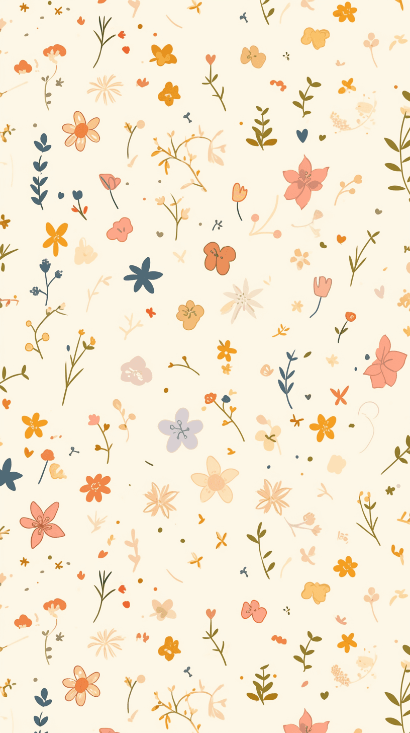 Fresh Bloom Flow original repeating artwork