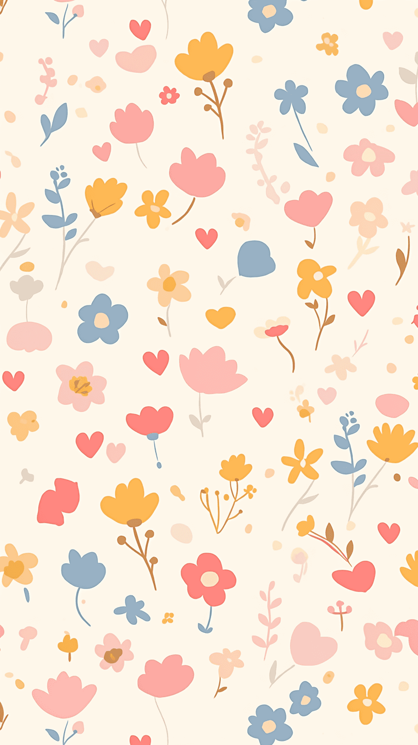 Fresh Bloom 061 original repeating artwork
