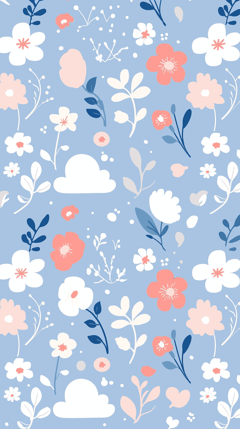Fresh Bloom Loop original repeating artwork