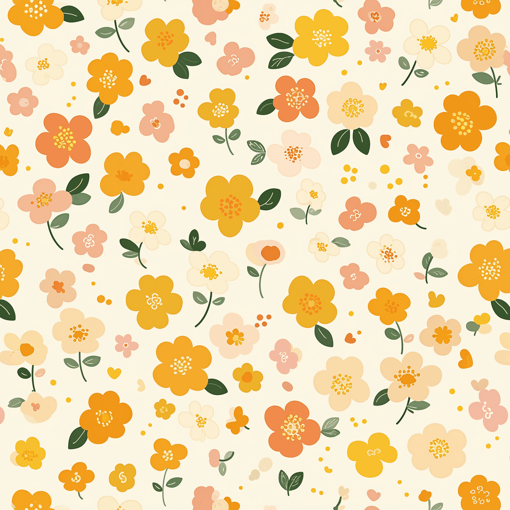 Fresh Bloom Harbor original repeating artwork