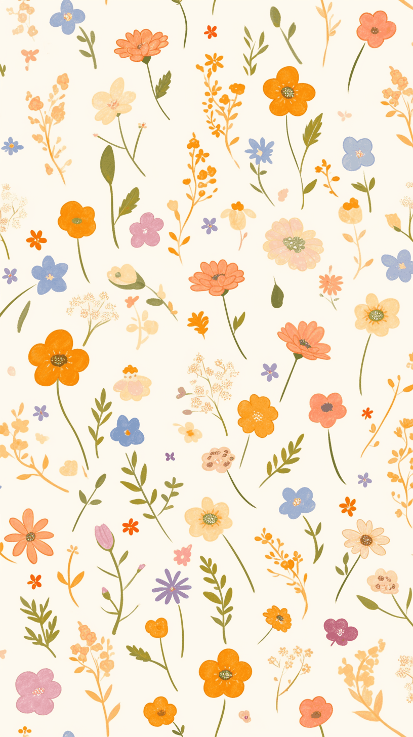 Fresh Bloom 083 original repeating artwork