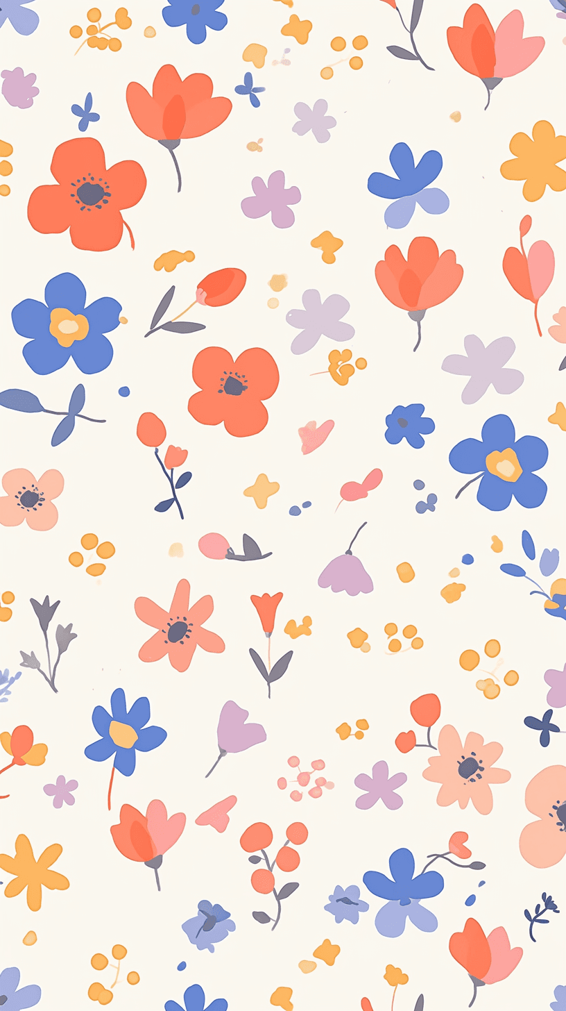 Fresh Bloom 012 original repeating artwork