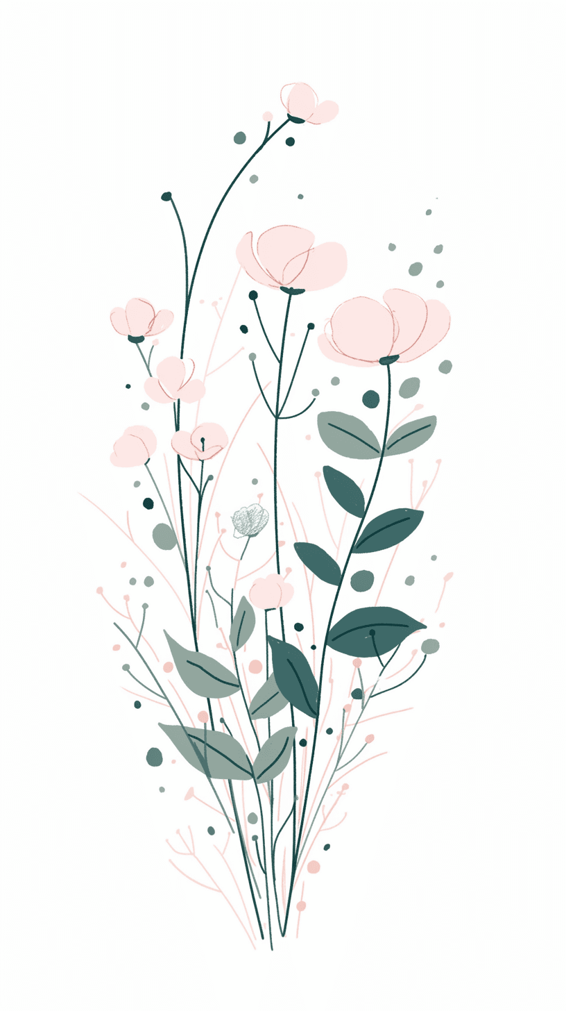 Fresh Bloom Blast original repeating artwork